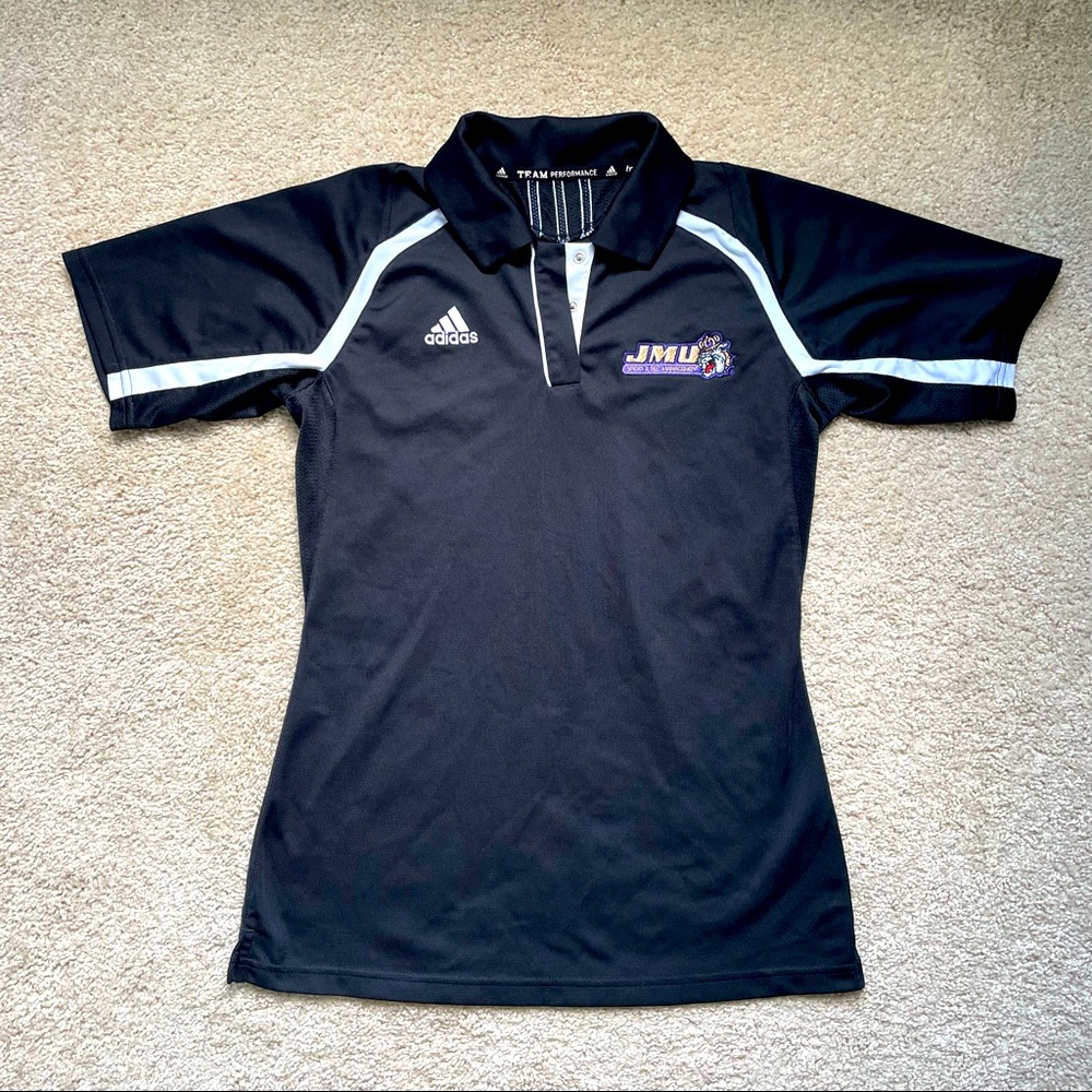 🔴ADIDAS JMU James Madison Sport & Rec Polo Shirt